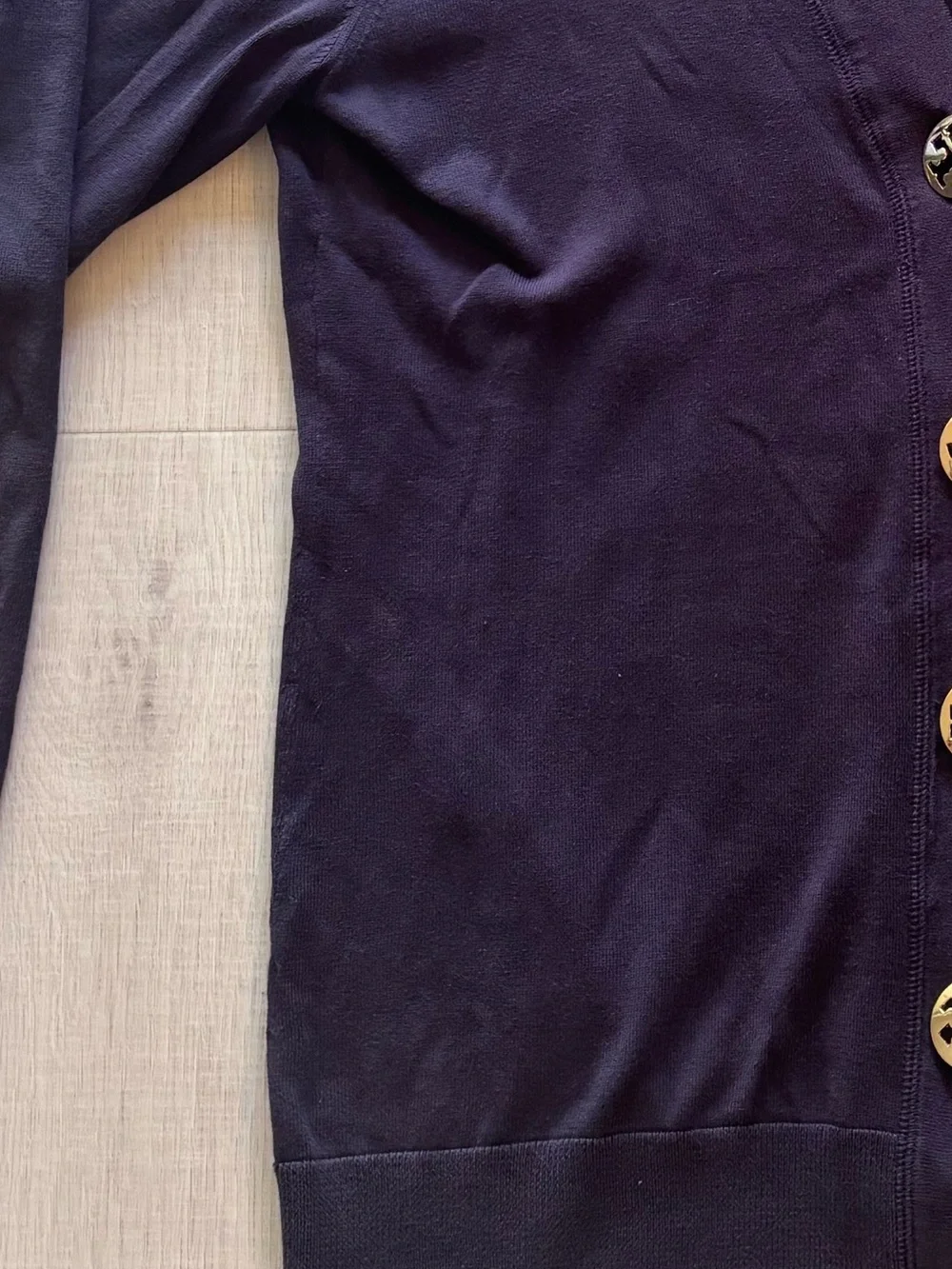 Tory Burch Navy Cardigan